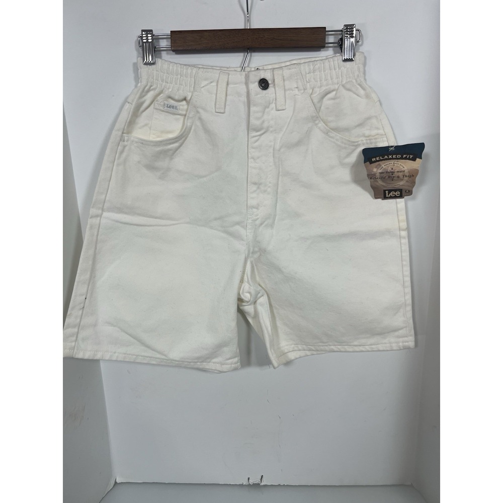 VINTAGE 90'S LEE WOMENS RELAXED FIT ELASTIC WAIST SHORTS 6